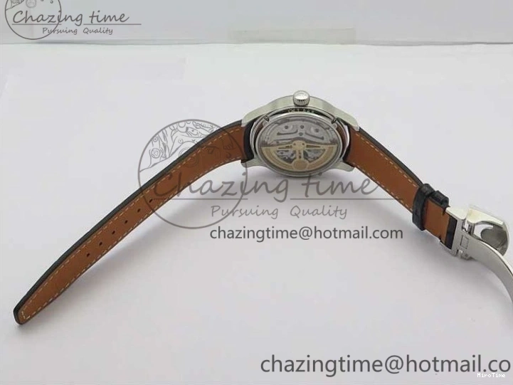 MIROTIME 0216 Portugieser Perpetual Calendar IW503301 V9F 1:1 Best Edition Silver Dial on Black Leather Strap A EyeCatching 7116